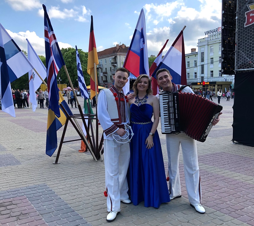 Уляна Шерстій, Степан Буранич та Андрій Величко